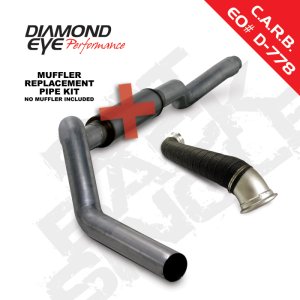GMC 2500 Performance Exhaust - Diamond Eye Performance - Catback Single Rear Exit - `06-`07 GMC 2500 Performance Exhaust - Diamond Eye Performance - Catback Single Rear Exit - `06-`07